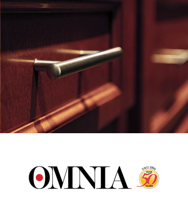 Omnia Cabinet Handles + Knobs + Pulls
