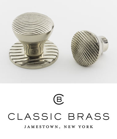 Classic Brass Crystal Hardware