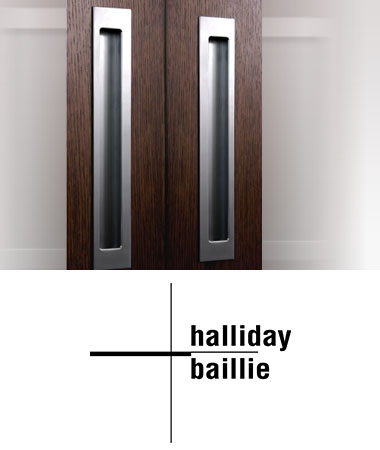 halliday bailllie Recessed Hardware
