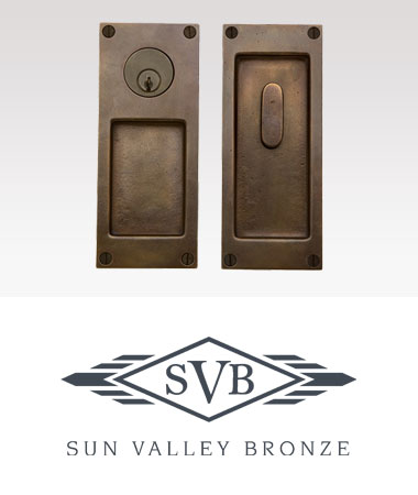 Sun Valley Bronze Sliding + Pocket Hardware